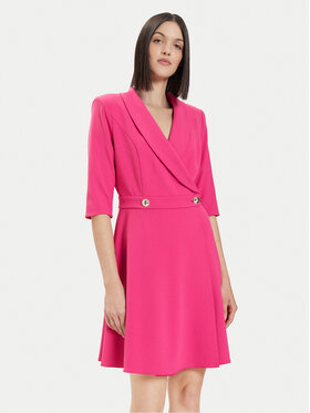 Rinascimento Rinascimento Коктейлна рокля CFC0118280003 Розов Regular Fit