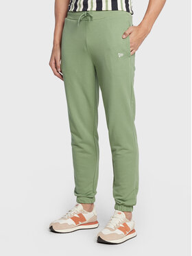 New Era New Era Spodnie dresowe Essential 60284702 Zielony Relaxed Fit