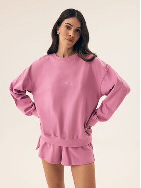 Esotiq Esotiq Mikina 42564 Růžová Basic Fit