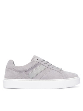 Calvin Klein Calvin Klein Laisvalaikio batai Classic Cups Laceup Tape Su HM0HM02200 Pilka