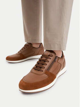 Geox Geox Sneakersy U Avery U65H5A 0BC22 C6001 Hnědá