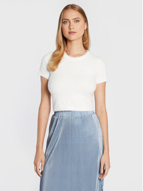 Glamorous Glamorous Halenka TM0219A Bílá Slim Fit