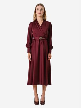 Rinascimento Rinascimento Abito da sera cfc0125426003 Bordeaux Regular Fit
