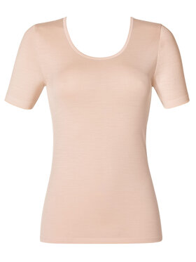Sylvia Speidel Sylvia Speidel T-Shirt 50348 Beżowy Slim Fit