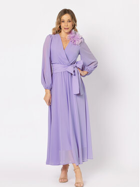LIDIA KALITA LIDIA KALITA Sukienka wieczorowa Sydney Fioletowy Long Fit