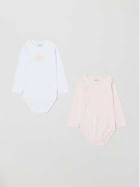 OVS OVS Lot de 2 bodies enfant 1831423 Rose