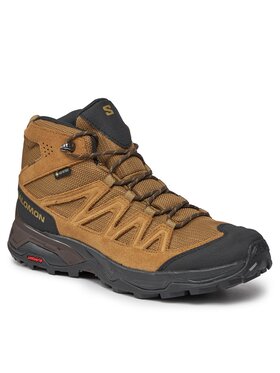 Salomon Trekking X Ward Leather Mid GORE-TEX L47181800 Smeđa