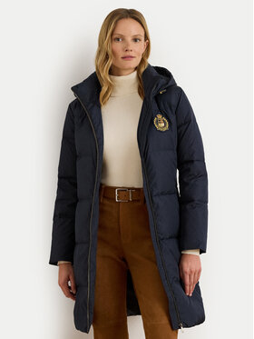 LAUREN RALPH LAUREN LAUREN RALPH LAUREN Ziemas mētelis 297P04126003 Tumši zils Straight Fit