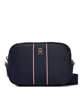 Tommy Hilfiger Tommy Hilfiger Käekott Popette Camera Bag Corp AW0AW17710 Tumesinine