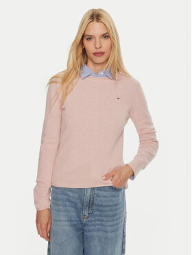 Tommy Hilfiger Tommy Hilfiger Svetr WW0WW44161 Růžová Regular Fit