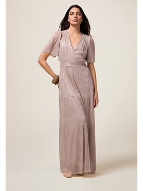 Oltre Oltre Abito da sera 7025J000848N006 Rosa A-Line Fit