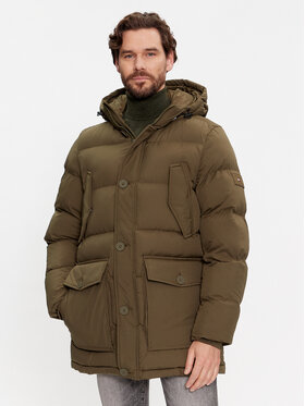 Tommy Hilfiger Tommy Hilfiger Winterjacke Essential Rockie MW0MW33961 Khakifarben Regular Fit