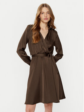 Rinascimento Rinascimento Рокля тип риза CFC0121838003 Кафяв Regular Fit