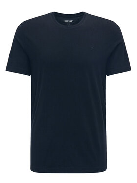 Mustang Mustang T-shirt ALEX C EMBROIDERY Blu Regular Fit