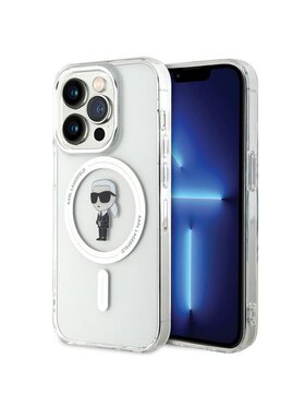 KARL LAGERFELD KARL LAGERFELD Etui na telefon IML Ikonik MagSafe Przezroczysty
