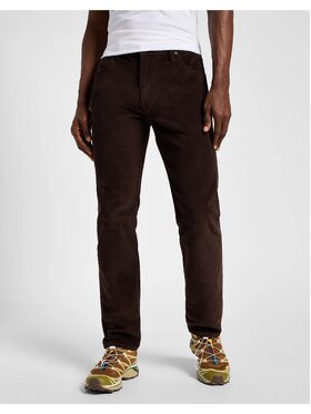 Lee Lee Jeansy RIDER Czerwony Slim Fit