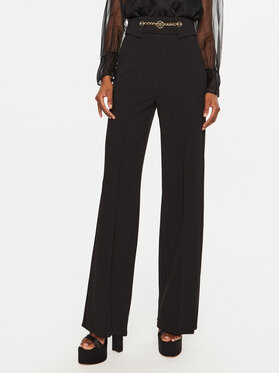 Rinascimento Rinascimento Штани з тканини CFC0120004003 Чорний Regular Fit