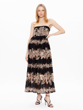 TWINSET TWINSET Sommerkleid 231TT2450 Schwarz Regular Fit