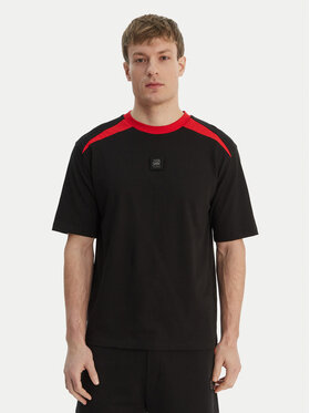 HUGO HUGO Tričko Dedril_RB 50559670 Čierna Regular Fit