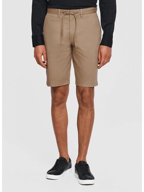 Pako Lorente Pako Lorente Szorty materiałowe P26SF-WS-002 Beżowy Regular Fit