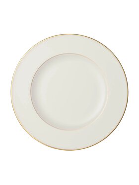Villeroy & Boch Villeroy & Boch Talerz płaski Villeroy & Boch Anmut Gold Biały