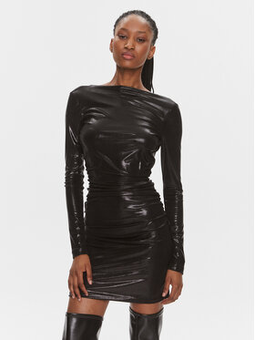 Pinko Pinko Cocktailkleid Vulcaia 103041 Y5RA Schwarz Slim Fit