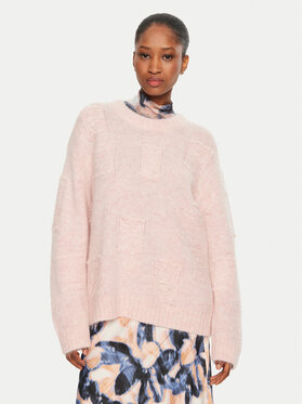 Munthe Munthe Sweater Taccu 243160724373 Rózsaszín Loose Fit