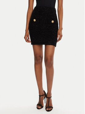 Balmain Balmain Miniseelik DF1LB015KG43 Must Slim Fit