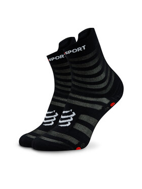 Compressport Compressport Hohe Unisex-Socken Pro Racing Socks V4.0 Ultralight Run High XU00050B Schwarz
