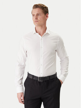 Calvin Klein Calvin Klein Košeľa LV019EU120 Biela Slim Fit