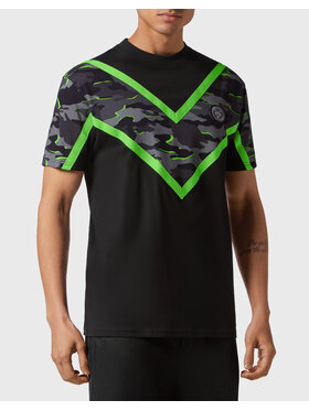 Plein Sport Plein Sport T-Shirt 3661 Czarny Regular Fit