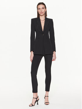 Patrizia Pepe Hlače 8P0463/A110-F184 Crna Slim Fit