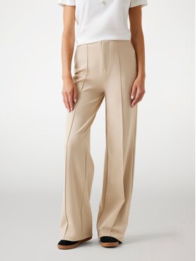 Guess Guess Spodnie materiałowe 177455 Beżowy Slim Fit
