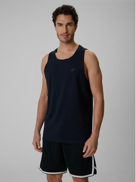 4F 4F Tank top BASIC 5 Σκούρο μπλε Regular Fit