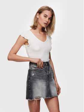 ONLY ONLY Halenka Belia 15227187 Bílá Regular Fit