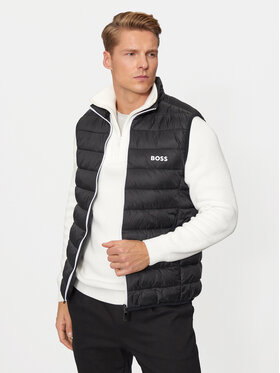 BOSS Boss Kamizelka V_Thor 50472473 Czarny Regular Fit