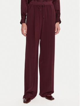 Marella Marella Riidest püksid Vanto 2523136065 Bordoopunane Regular Fit