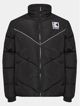 Karl Kani Karl Kani Vatovaná bunda Og 6071726 Čierna Regular Fit