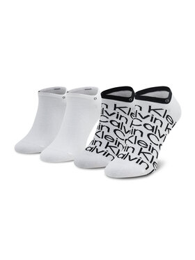 Calvin Klein Calvin Klein Комплект 2 чифта къси чорапи мъжки 701218714 Бял