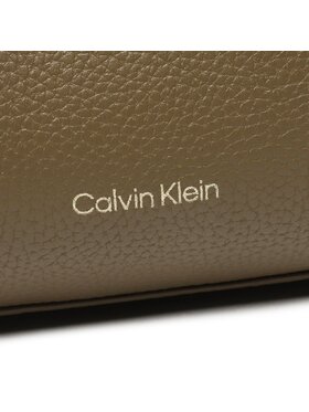 Calvin Klein Torbica Re-Lock Dbl Shoulder Bag K60K610183 Zelena