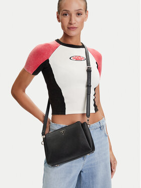 Guess Guess Дамска чанта Noelle II HWZG96 72120 Черен