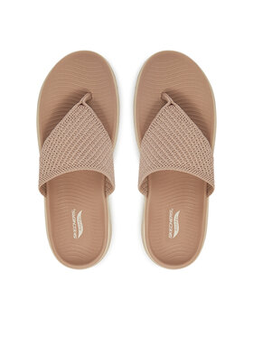 Skechers Skechers Žabky Go Walk Arch Fit 2.0 Sandal-Carrie 140861/TPE Béžová