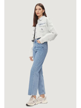Calvin Klein Jeans Calvin Klein Jeans Jeansy HIGH RISE STRAIGH Niebieski To Fit