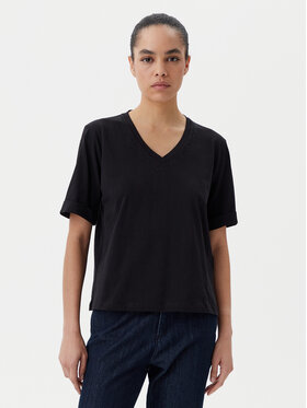 Liu Jo Beachwear Liu Jo Beachwear T-Shirt TA5175 JS923 Černá Regular Fit