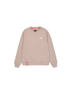 Alpha Industries Alpha Industries Bluza Basic Small Logo Sweatshirt Żółty Regular Fit