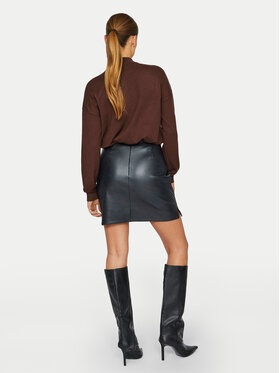 Φούστα από απομίμηση δέρματος Vila φωτογραφία