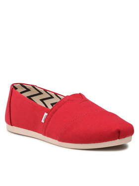 Toms Toms Обувки Alpargata 10017743 Червен
