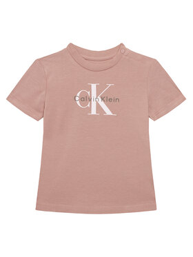 Calvin Klein Jeans Calvin Klein Jeans Póló Monogram IN0IN00334 Rózsaszín Regular Fit