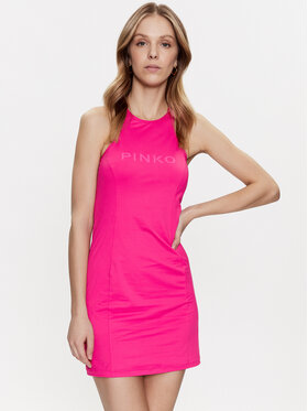 Pinko Pinko Лятна рокля Blonde 101036 A0S4 Розов Slim Fit