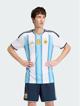 adidas adidas Koszulka techniczna Argentina 26 Home Authentic Jersey Biały Slim Fit